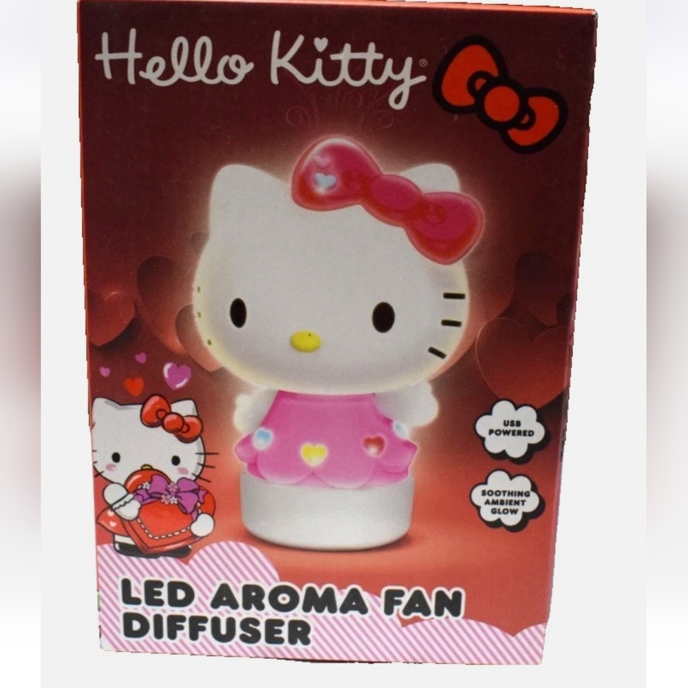 Hello Kitty Pink LED Fan Diffuser